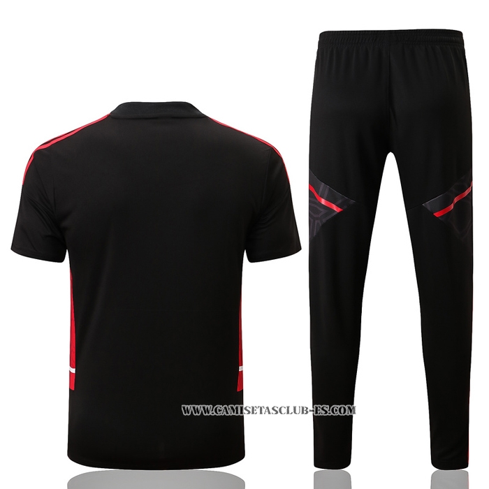Chandal del Bayern Munich 22-23 Manga Corta Negro